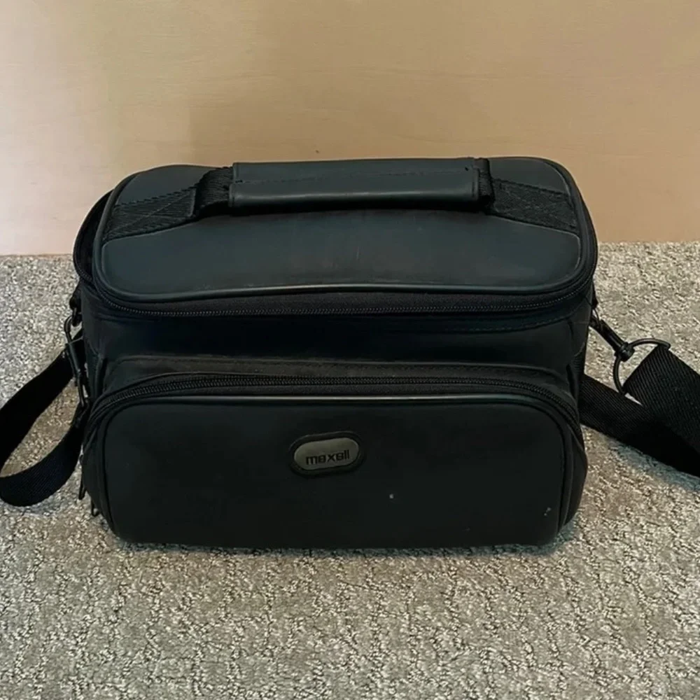 Maxell Photo Camera Video Camcorder Black Travel Case Bag